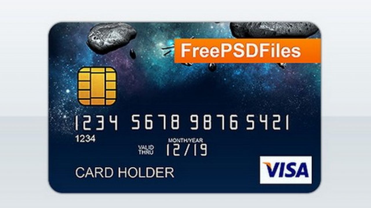 12 Free Credit Card Design Psd Templates